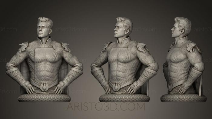 Busts and bas-reliefs of famous people (BUSTC_0252) 3D model for CNC machine